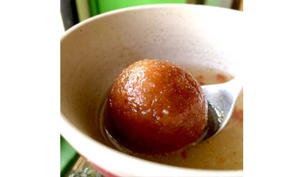 vegan gulab jamun