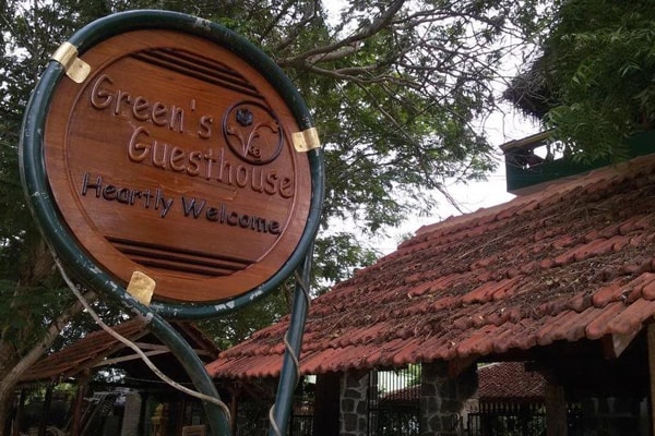 Greens Guesthouse Auroville Vegan Restaurant Vegan First