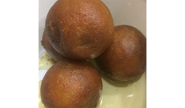 vegan gulab jamun