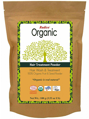 organic hair treatment powder