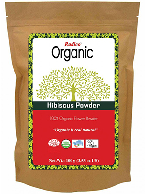 organic hair products hibiscus powder
