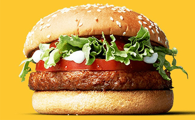 vegan burger in mcdonalds menu