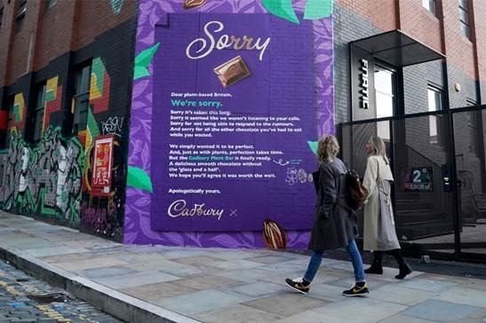 Cadbury launching new vegan chocolate